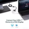StarTech.com Adattatore USB-C a VGA - bianco, 3.2 Gen 1 (3.1 Gen 1), USB Type-C, uscita VGA (D-Sub), 1920 x 1200 pixel