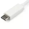 StarTech.com Adattatore USB-C a VGA - bianco, 3.2 Gen 1 (3.1 Gen 1), USB Type-C, uscita VGA (D-Sub), 1920 x 1200 pixel