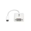 StarTech.com Adattatore USB-C a VGA - bianco, 3.2 Gen 1 (3.1 Gen 1), USB Type-C, uscita VGA (D-Sub), 1920 x 1200 pixel