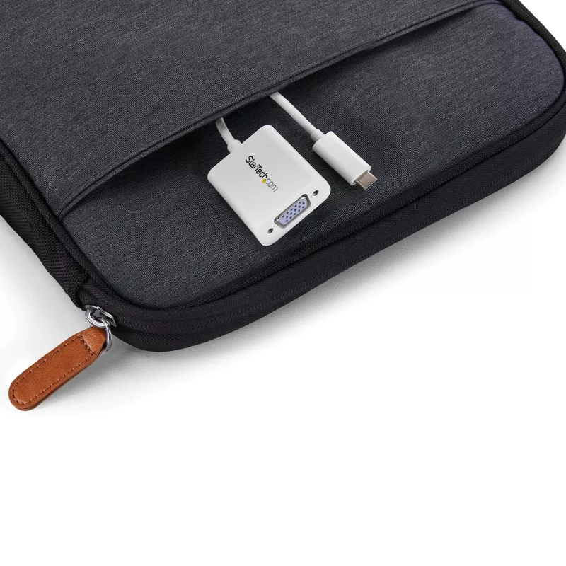 StarTech.com Adattatore USB-C a VGA - bianco, 3.2 Gen 1 (3.1 Gen 1), USB Type-C, uscita VGA (D-Sub), 1920 x 1200 pixel
