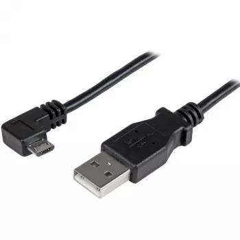 StarTech.com Cavo di ricarica e sincronizzazione Micro-USB M/M – Micro-USB ad angolo retto – 24 AWG – 2 m
