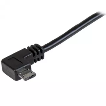 StarTech.com Cavo di ricarica e sincronizzazione Micro-USB M/M – Micro-USB ad angolo retto – 24 AWG – 2 m