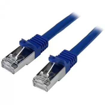 StarTech.com Cavo patch Cat6 – schermato (SFTP) – 1 m, blu, 1 m, Cat6, S/FTP (S-STP), RJ-45, RJ-45, blu
