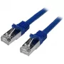 StarTech.com Cavo patch Cat6 – schermato (SFTP) – 1 m, blu, 1 m, Cat6, S/FTP (S-STP), RJ-45, RJ-45, blu