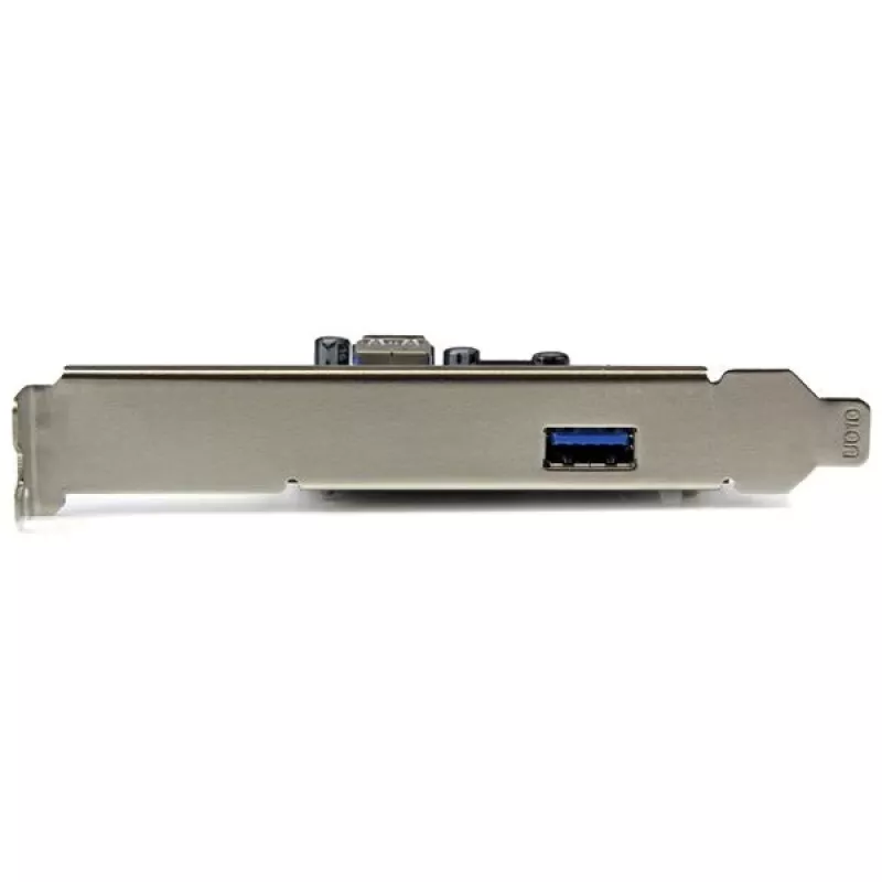 StarTech.com Scheda USB 3.1 a 2 porte (10Gbps) – USB-A, 1x esterna, 1x interna – PCIe