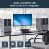 StarTech.com Switch KVM DisplayPort a 4 porte - USB 3.0 - 4K 30Hz