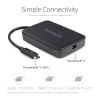 StarTech.com Adattatore Thunderbolt 3 a Thunderbolt 2 – Laptop TB3 a display e dispositivi TB2 – Convertitore Thunderbolt 2 20 Gbit/s o Thunderbolt 1 10 Gbit/s – certificato Thunderbolt 3 – Windows/Mac