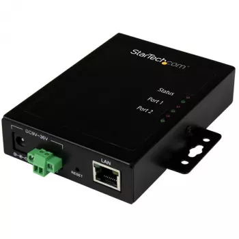 StarTech.com Device Server seriale-to-IP Ethernet a 2 porte - RS232 - metallo e montabile