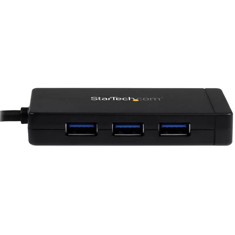 StarTech.com Hub USB 3.0 a 3 porte più Gigabit Ethernet - USB-C - incl. alimentatore