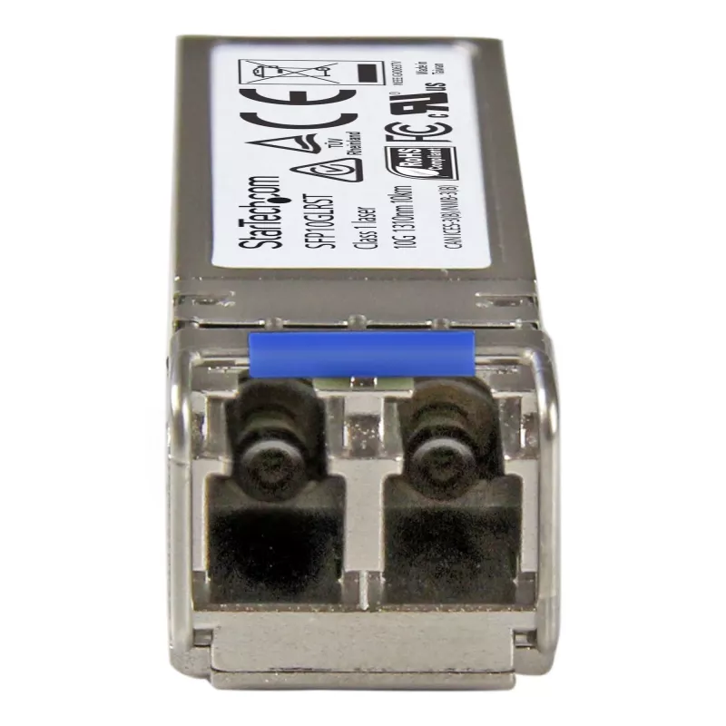 StarTech.com Modulo ricetrasmettitore SFP+ compatibile Cisco SFP-10G-LR - 10GBASE-LR~Modulo SFP+ compatibile Cisco SFP-10G-LR - 10GBASE-LR - ricetrasmettitore ottico 10GbE fibra monomodale SMF - 10GE Gigabit Ethernet SFP+ - LC 10km - 1310nm - DDM Cisco Firepower, ASR9000, C9300