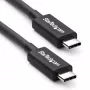StarTech.com Cavo Thunderbolt 3 (40 Gbit/s) USB-C da 0,5 m – compatibile con Thunderbolt, USB e DisplayPort