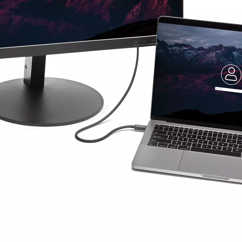 StarTech.com Cavo Thunderbolt 3 (40 Gbit/s) USB-C da 0,5 m – compatibile con Thunderbolt, USB e DisplayPort
