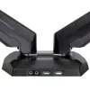 StarTech.com Supporto da tavolo per due monitor – completamente orientabile – articolato
