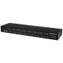 StarTech.com Hub adattatore USB-seriale a 16 porte, USB 2.0 Type-B, seriale, 480 Mbit/s, nero, acciaio, 36 W