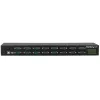 StarTech.com Hub adattatore USB-seriale a 16 porte, USB 2.0 Type-B, seriale, 480 Mbit/s, nero, acciaio, 36 W