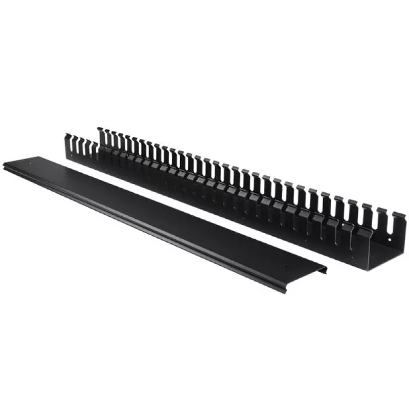 StarTech.com Gestore cavi verticale con canaline a dita – 0U – 3 ft.