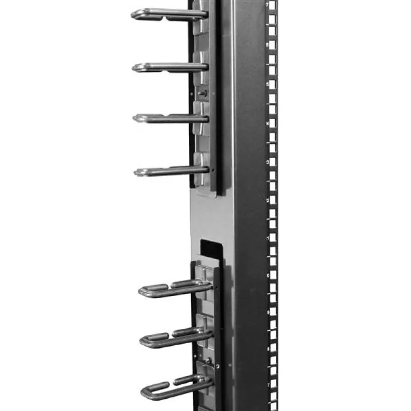 StarTech.com Gestore cavi verticale con ganci a D - 0U - 6 piedi