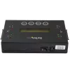 StarTech.com Duplicatore e cancellatore di dischi fissi standalone 1:1, clonatore e cancellatore di dischi USB thumb drive e SATA HDD/SSD, display LCD, conforme TAA, indipendente dal sistema operativo