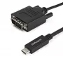 StarTech.com Cavo USB-C a DVI da 2 m – 1920 x 1200 – nero