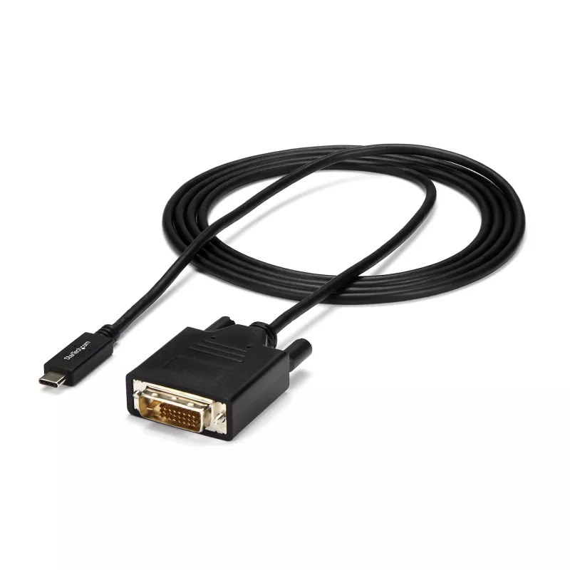 StarTech.com Cavo USB-C a DVI da 2 m – 1920 x 1200 – nero