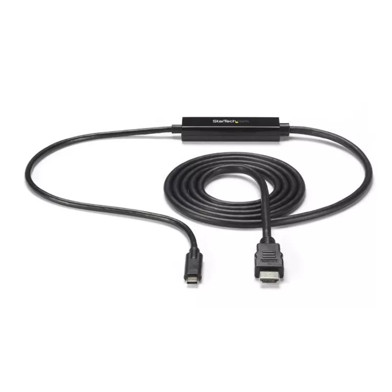 StarTech.com Cavo USB-C a HDMI da 0,91 m (3 ft) – 4K 30 Hz convertitore video USB Type-C a HDMI – cavo adattatore monitor USB-C DP Alt Mode a HDMI – compatibile Thunderbolt