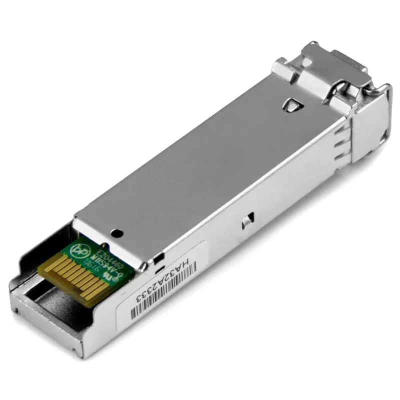StarTech.com modulo ricetrasmettitore SFP compatibile HP J4858C – 1000BASE-SX – confezione da 10 ~ confezione da 10 modulo SFP compatibile HPE J4858C – 1000BASE-SX – ricetrasmettitore in fibra ottica multimodale 1GbE – SFP 1GE Gigabit Ethernet – LC 550m – 850nm – DDM HPE 1400, 1700, 1820