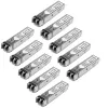 StarTech.com modulo ricetrasmettitore SFP compatibile HP J4858C – 1000BASE-SX – confezione da 10 ~ confezione da 10 modulo SFP compatibile HPE J4858C – 1000BASE-SX – ricetrasmettitore in fibra ottica multimodale 1GbE – SFP 1GE Gigabit Ethernet – LC 550m – 850nm – DDM HPE 1400, 1700, 1820