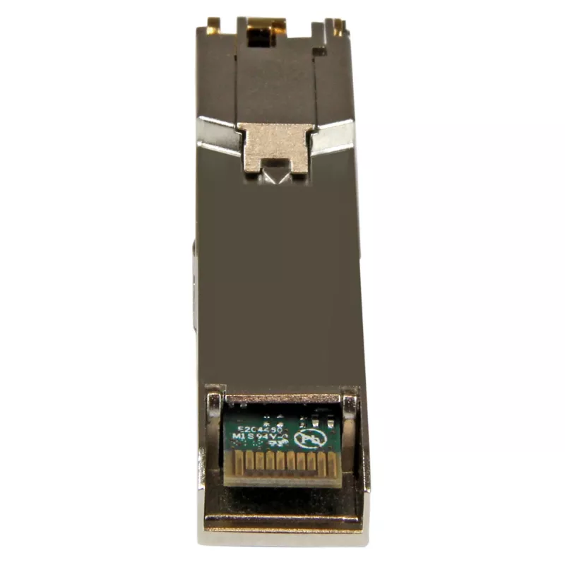 StarTech.com modulo ricetrasmettitore SFP compatibile HP J8177C – 1000BASE-T – confezione da 10 ~ confezione da 10 modulo SFP compatibile HPE J8177C – 1000BASE-T – SFP su RJ45 Cat6/Cat5e – SFP 1GE Gigabit Ethernet – RJ-45 100 m – HPE 1810, 1820, 2530