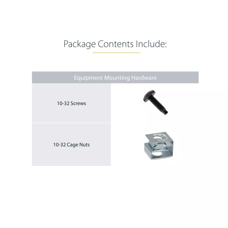StarTech.com kit adattatore di estensione profondità per rack server 2U con regolazione da 4 pollici