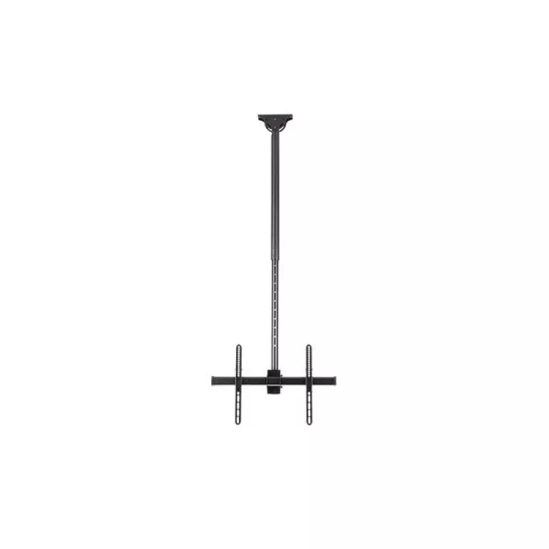 StarTech.com supporto da soffitto per TV – supporto universale a sospensione per singolo schermo completamente orientabile con asta telescopica regolabile – inclinazione / rotazione – supporto VESA per display da 32