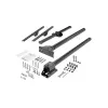 StarTech.com supporto da soffitto per TV – supporto universale a sospensione per singolo schermo completamente orientabile con asta telescopica regolabile – inclinazione / rotazione – supporto VESA per display da 32