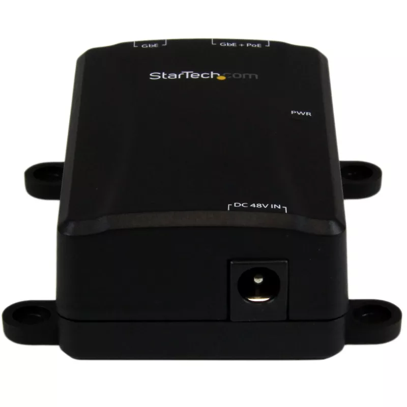 StarTech.com midspan Gigabit 1 porta – iniettore PoE+ – 802.3at e 802.3af
