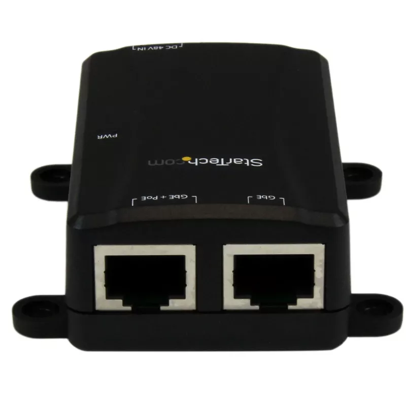 StarTech.com midspan Gigabit 1 porta – iniettore PoE+ – 802.3at e 802.3af