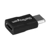 StarTech.com adattatore USB-C su Micro-USB - M/F - USB 2.0, USB 2.0 Type-C, USB 2.0 Micro-B, nero