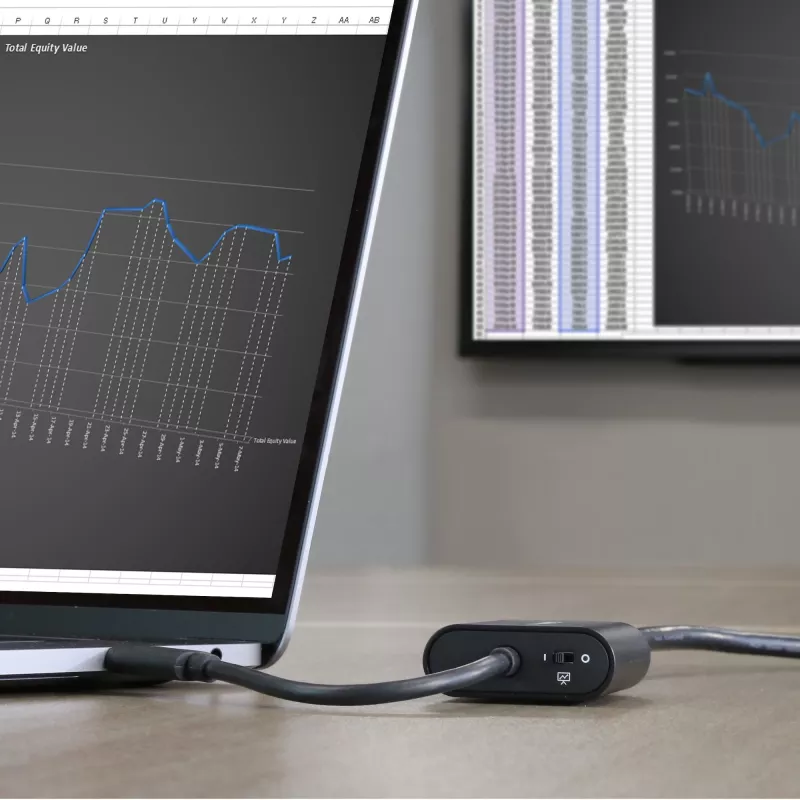 StarTech.com adattatore USB-C su HDMI – con interruttore modalità presentazione – 4K 60Hz