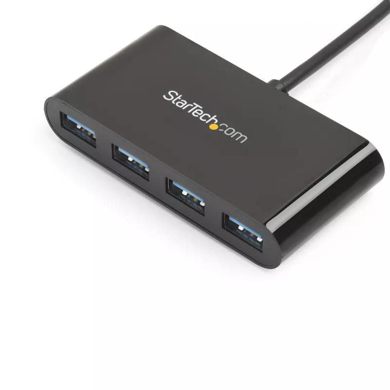 StarTech.com hub USB-C 4 porte - USB-C su 4x USB-A - hub USB 3.0 - bus powered~hub USB-C 4 porte - USB-C su 4x USB-A - hub USB 3.0 - 5Gbps - bus powered