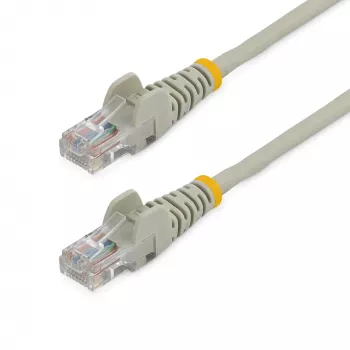 StarTech.com cavo patch Cat5e con connettori RJ45 senza linguetta – 5 m, grigio