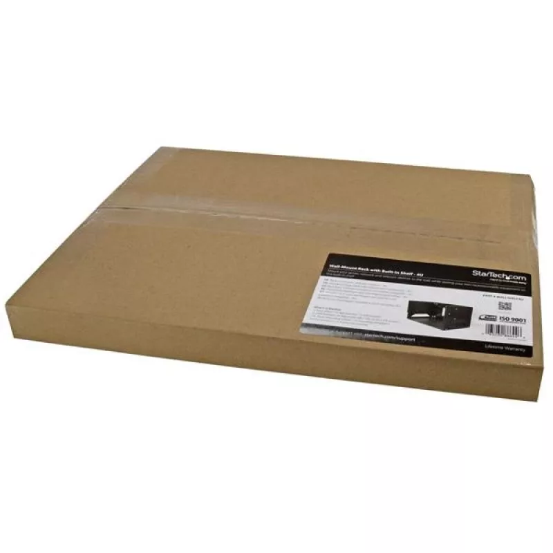 StarTech.com rack server a parete con ripiano integrato – acciaio massiccio – 8U
