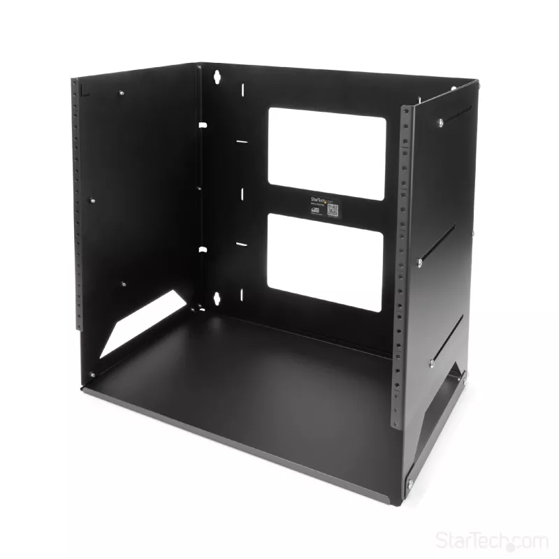 StarTech.com rack server a parete con ripiano integrato – acciaio massiccio – 8U