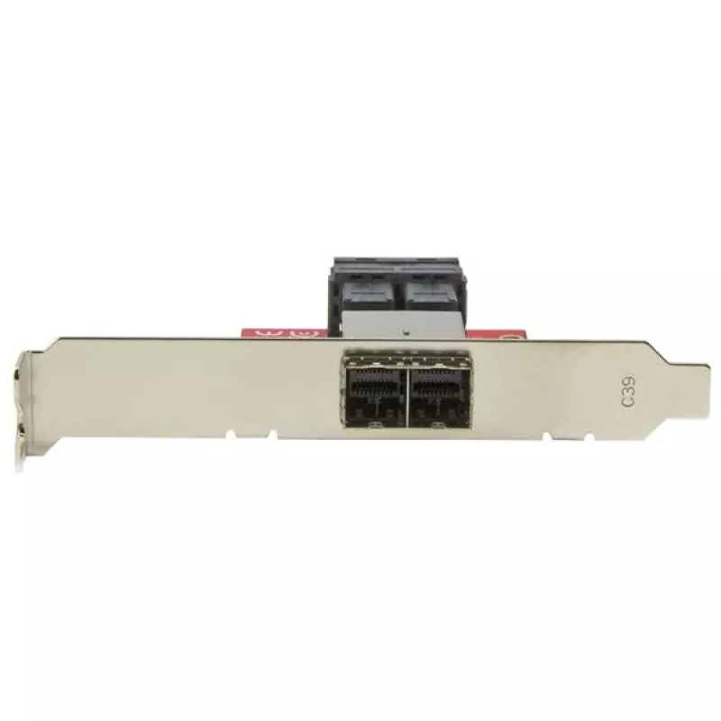 StarTech.com adattatore Mini-SAS – doppio SFF-8643 su SFF-8644 – con staffe full e low profile – 12 Gbit/s