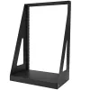StarTech.com rack server desktop a 2 montanti 16U ad alte prestazioni, piccolo rack aperto per computer 19 pollici, rack di rete compatto per apparecchiature AV/studio/dati/IT, conforme TAA – rack a due montanti freestanding per casa/ufficio