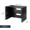 StarTech.com Rack di rete a parete 8U - Profondità 36 cm (Low Profile) - Supporto per patch panel da 48 cm (19