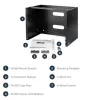 StarTech.com Rack di rete a parete 8U - Profondità 36 cm (Low Profile) - Supporto per patch panel da 48 cm (19