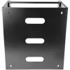 StarTech.com rack di rete a parete 12U – profondità 14 pollici (profilo piatto) – supporto patch panel 19 pollici per server e dispositivi IT a profilo piatto, switch di rete – portata 125 lbs/57 kg, nero