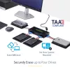 StarTech.com Cancellatore di dati per SSD/HDD a 4 vani - SATA da 2,5