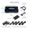 StarTech.com Cancellatore di dati per SSD/HDD a 4 vani - SATA da 2,5