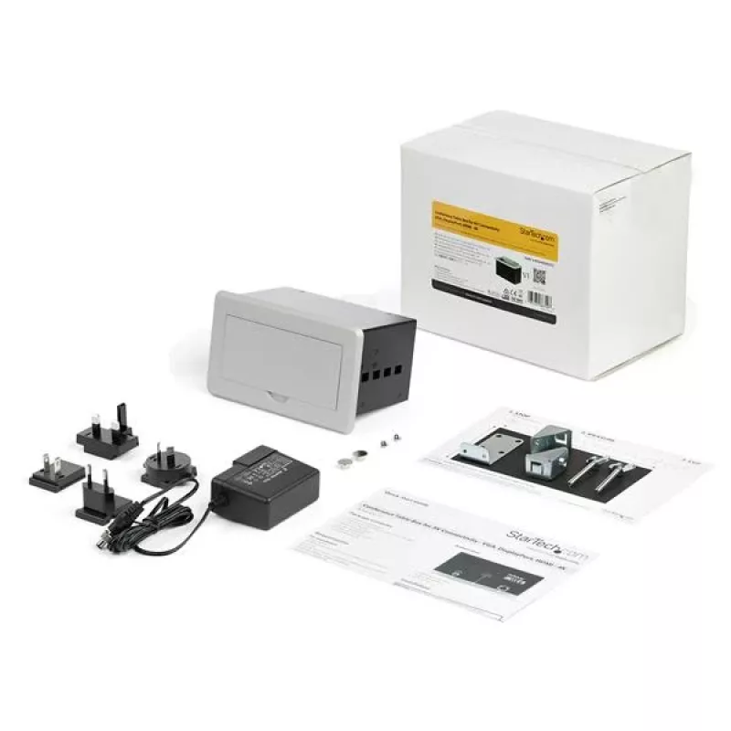 StarTech.com box di connettività per tavolo conferenze per A/V - 4K