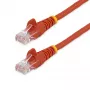 StarTech.com cavo patch Ethernet Cat5e con connettori RJ45 senza linguetta – 0,5 m, rosso