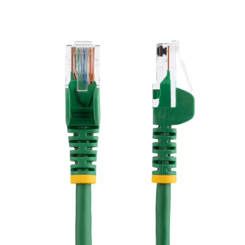 StarTech.com cavo patch Ethernet Cat5e con connettori RJ45 senza linguetta – 0,5 m, verde