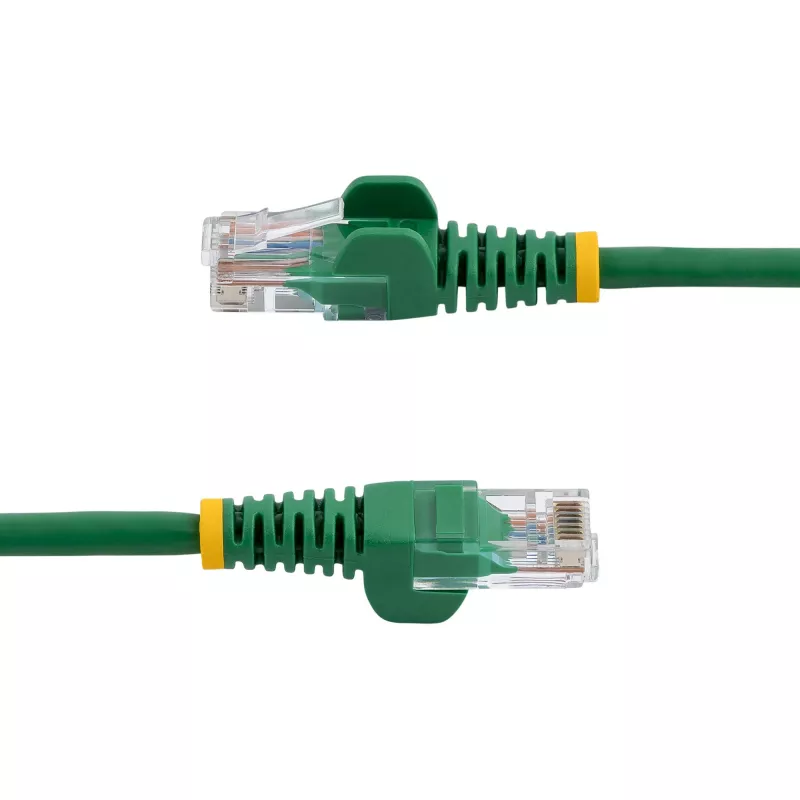 StarTech.com cavo patch Ethernet Cat5e con connettori RJ45 senza linguetta – 0,5 m, verde